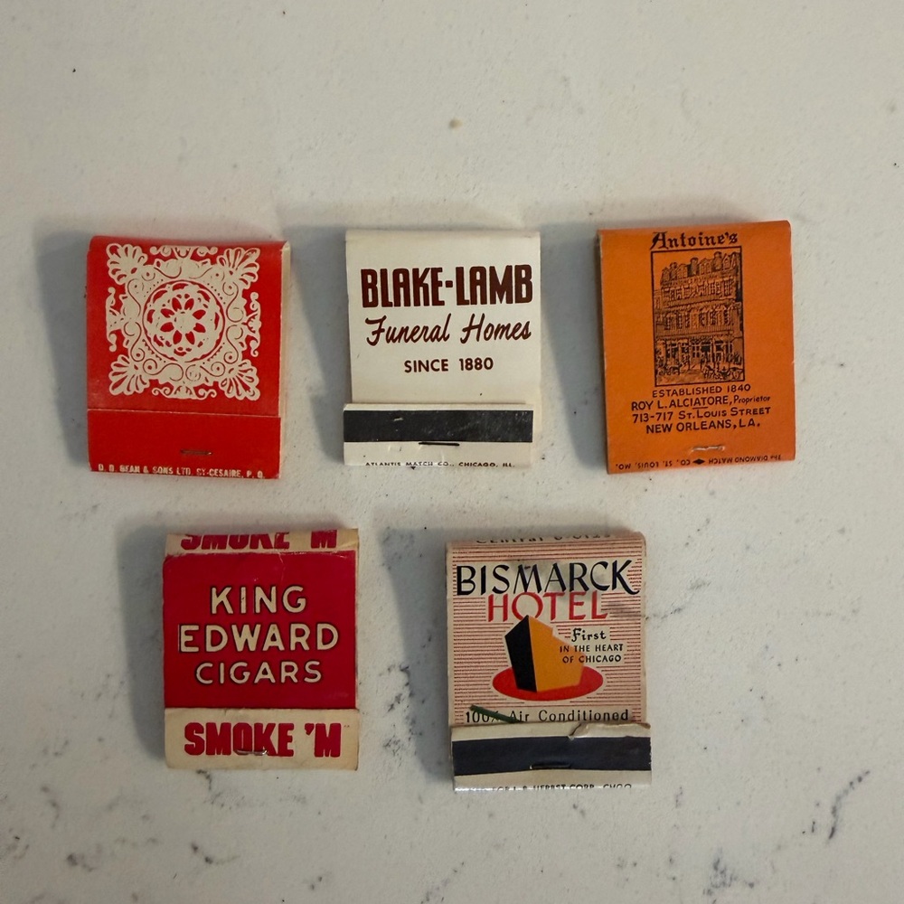 American Vintage Matchbook Collection